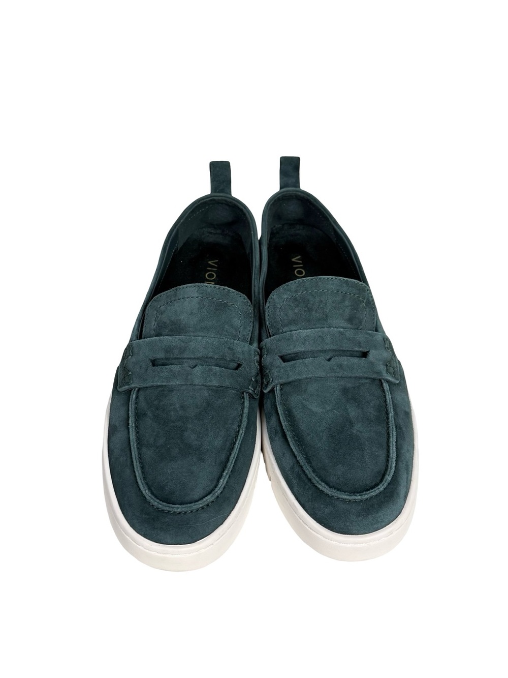Vionic Women’s Uptown Loafer Green Suede Size 8.5 EUC - Picture 2 of 10